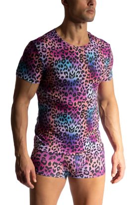 M800 Casual Tee  neon leo | S