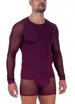 M2315 Long Sleeves bordeaux | XL