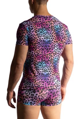 M800 Casual Tee  neon leo | S