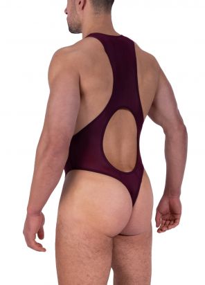 M2327 Cutout Body bordeaux | L